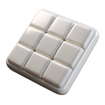 beautiful abstract Ceramic tile, white subway style authentic png