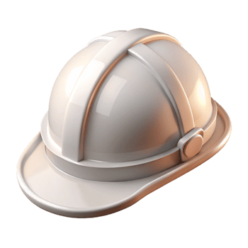 vibrant artistic Hard hat, white exclusive png