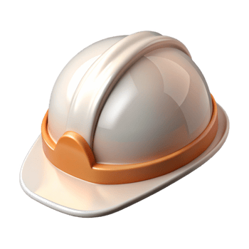 serene abstract Hard hat, white high quality png