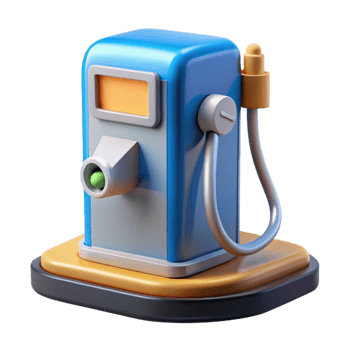 serene traditional Electric car charging station professional png