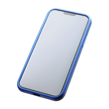 serene contemporary Smartphone with blank screen, detailed png