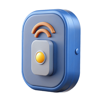 dramatic creative Doorbell, wireless, smart home 4K png