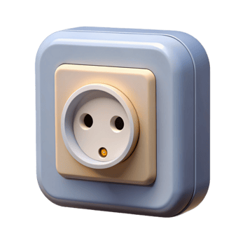 dramatic rustic Electrical outlet, power socket, wall mounted professional png
