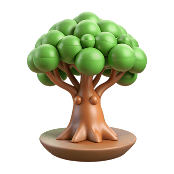 impressive contemporary Yggdrasil, the world tree in Norse mythology high quality png