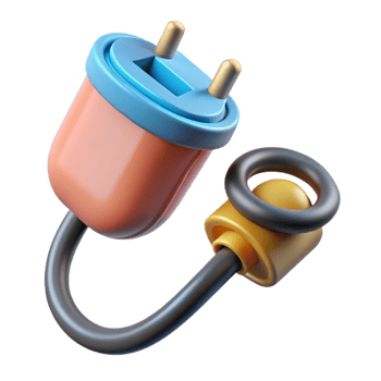 stunning abstract Electric car charging cable high resolution png