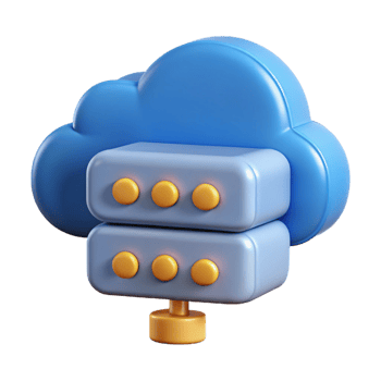 extraordinary minimalist Cloud computing server icon high quality png