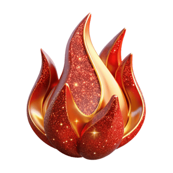 extraordinary abstract Red Fire Flames Flickering Upward Cutout authentic png