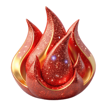 wonderful traditional Red Fire Flames Flickering Upward Cutout premium png