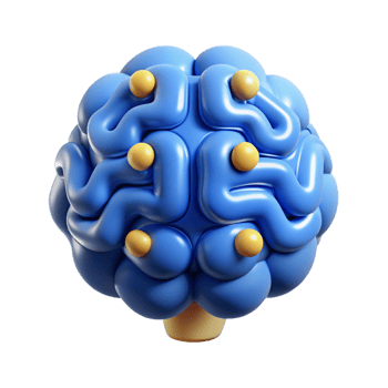impressive vintage Artificial intelligence brain icon high resolution png