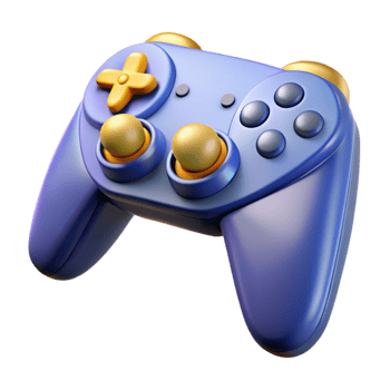 magnificent abstract Gaming console controller detailed png