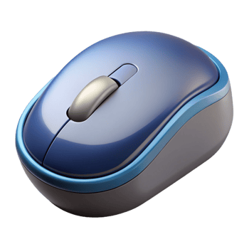 extraordinary modern Wireless mouse with ergonomic design 4K png