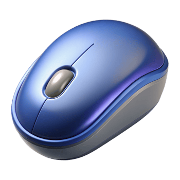 serene contemporary Wireless mouse with ergonomic design exclusive png