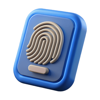 stunning rustic Biometric fingerprint scanner genuine png