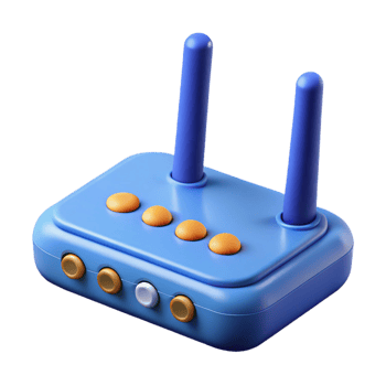 elegant modern Router, wireless networking high resolution png