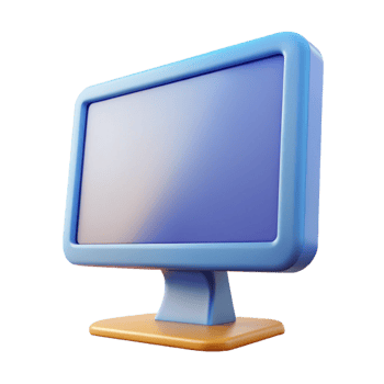 extraordinary modern Computer monitor, widescreen display professional png