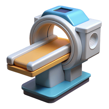 magnificent contemporary Medical scanner for diagnosing illness premium png