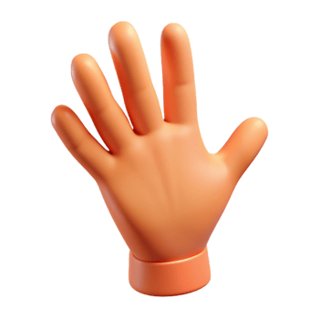 beautiful artistic A single, realistic human hand reaching out, exclusive png