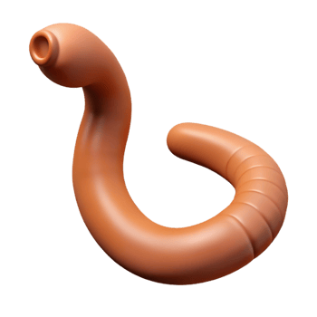 vibrant contemporary Earthworm high resolution png