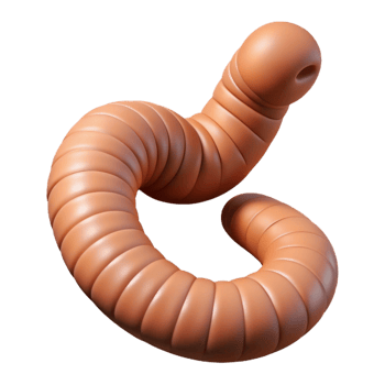 beautiful creative Earthworm authentic png