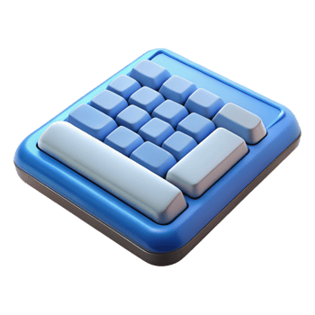 wonderful vintage Wireless keyboard, ergonomic design high quality png