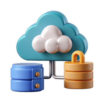 impressive contemporary Cloud computing, data storage high resolution png