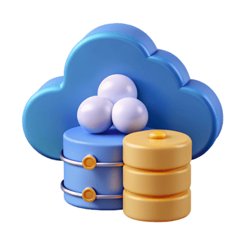 impressive traditional Cloud computing, data storage detailed png