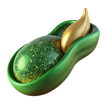stunning creative Single Green Bean Isolated Element png