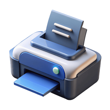 serene vintage Printer, inkjet, wireless authentic png