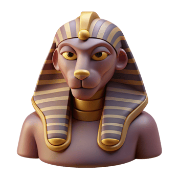 extraordinary artistic A mysterious sphinx, enigmatic expression original png