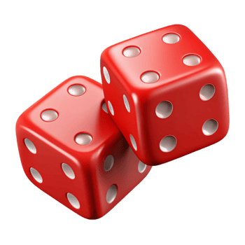 wonderful creative A pair of red dice showing snake eyes genuine png