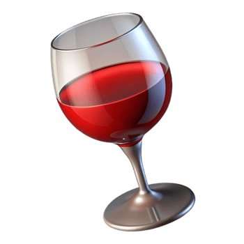 elegant creative A glass of red wine original png