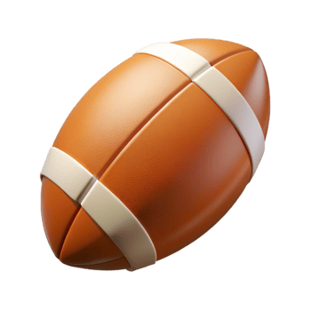 dramatic creative A football premium png