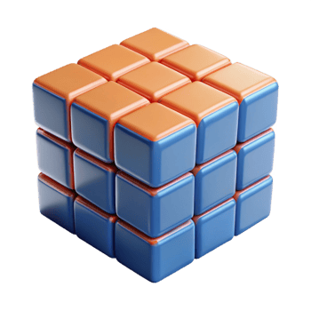 impressive classic A Rubik's Cube exclusive png
