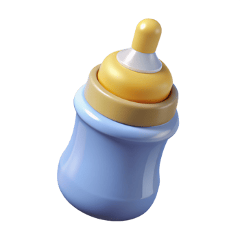 dramatic traditional A baby bottle genuine png
