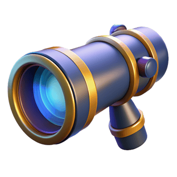 vibrant rustic Advanced telescope lens with multiple elements and anti-reflective coating high quality png