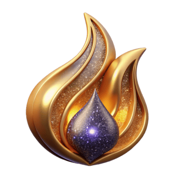 stunning artistic Stylized Flame Shape Cutout high resolution png