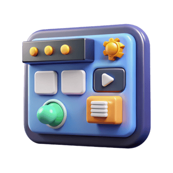 wonderful modern editing software interface detailed png