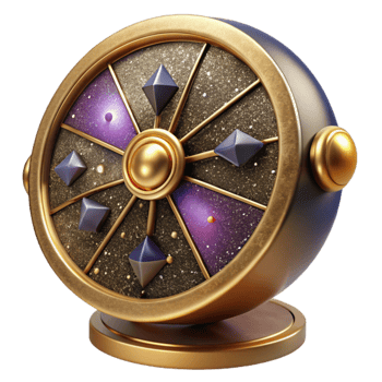 stunning classic Wheel of Fortune Spinning Close Up Isolated genuine png