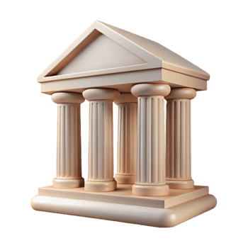 vibrant traditional Classical Greek temple pediment sculpture, professional png