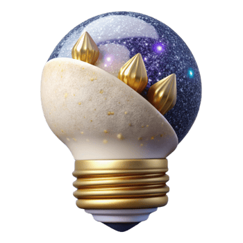 extraordinary artistic White Light Bulb Lit Up Cutout genuine png