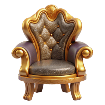elegant rustic Wooden Chair Front View Transparent Cutout original png