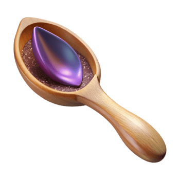 extraordinary vintage Wooden Spoon Front View Transparent Background original png