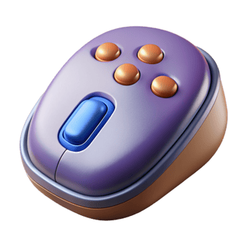 stunning abstract Gaming mouse with customizable buttons exclusive png