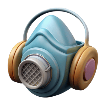 stunning creative Dust mask professional png