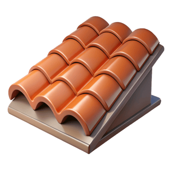 serene abstract Section of roof shingle premium png