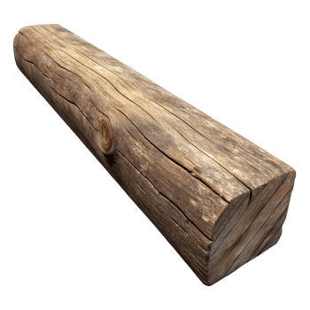 impressive abstract Wooden beam, rustic, weathered, professional png