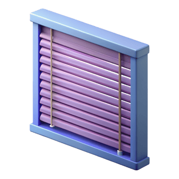 wonderful artistic Window blinds, Venetian blinds, window covering, high quality png