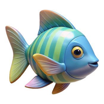 magnificent traditional Tropical fish original png