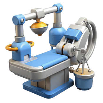 beautiful rustic Surgical robot performing a complex operation exclusive png