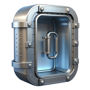vibrant classic Spaceship door, metallic, sliding mechanism exclusive png